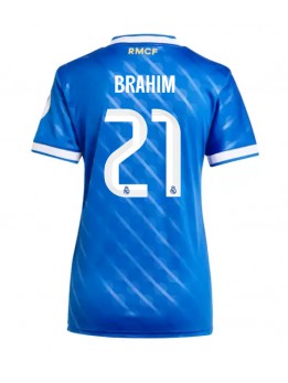 Billige Real Madrid Brahim Diaz #21 Tredjedrakt Dame 2025-26 Kortermet